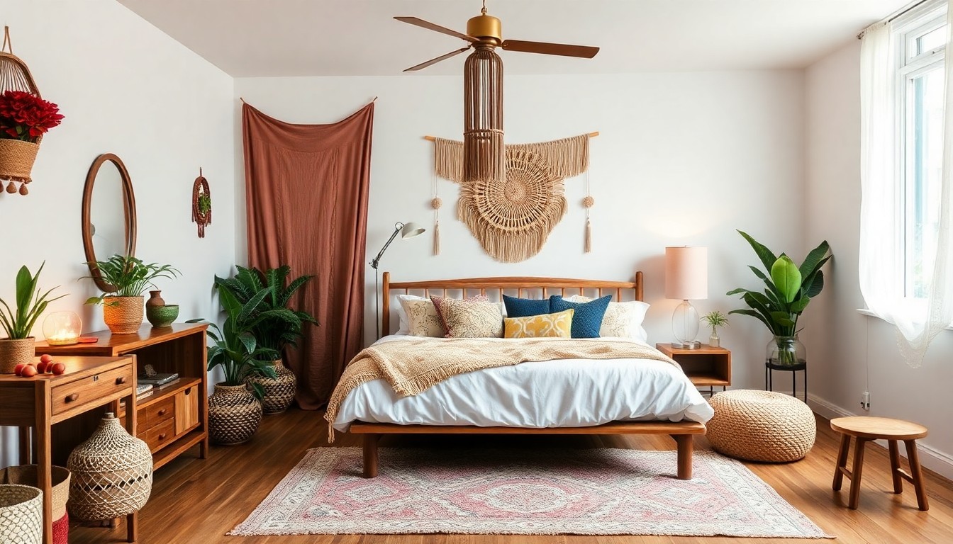 Стиль бохо в интерьере: как не перегрузить пространство деталями