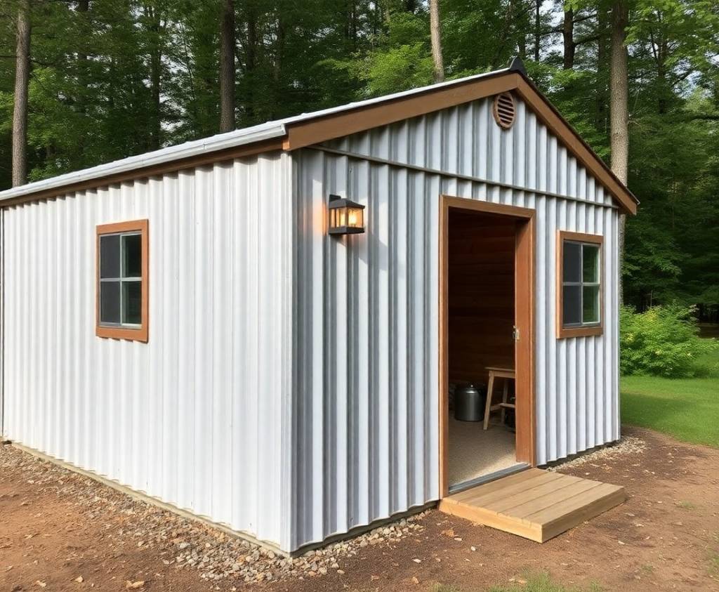 Строим сарай на даче