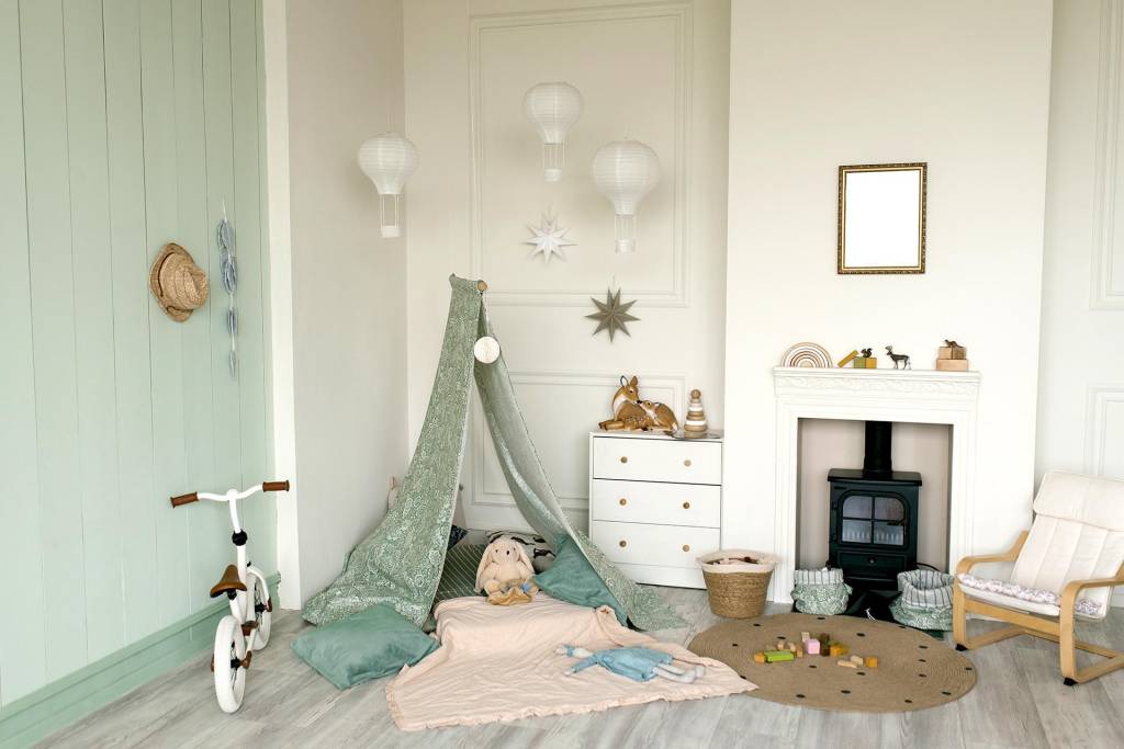 Детская комната в зимнем стиле