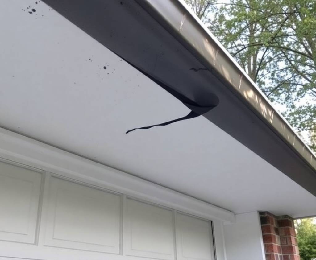 Протекает крыша гаража